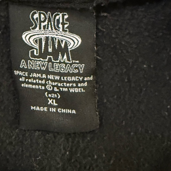 Warner Bros. “Space Jam: A New Legacy” Tune Squad Black Hoodie - Picture 5 of 6